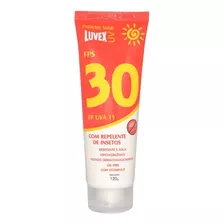 Creme Protetor Solar Fator Fps 30 Luvex Com Repelente