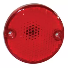 Lanterna Vigia Teto Micro Ônibus Neobus Mp Vermelha 