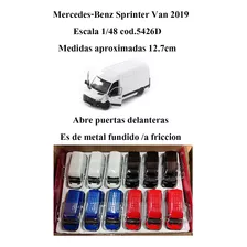  Camioneta Mercedes Benz Sprinter Van 2019 Kinsmart 1:48 St