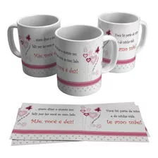 Caneca Dia Das Mães Presente Frase Mãe Você É Dez Mamãe