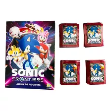 Album Sonic Frontiers 2023 - Album + 80 Sobres De Figuritas