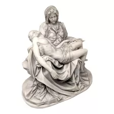 Pieta Santa Em Mármore Maciço Nossa Senhora Piedade