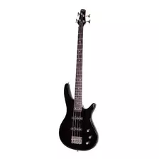 Bajo Electrico Parquer Jazz Bass Negro Con Funda Cuota