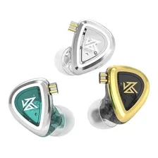 3 Pares De In Ear Kz Eda Monitor Deep Bass Balanceado Y Hifi