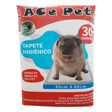 Tapete Higienico Grande 30 Und 60x80cm Ace Pet