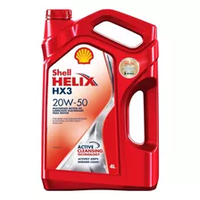 Shell Helix Hx3 20w50 - 4 Litros