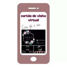 Cartão De Visita Virtual Personalizado 