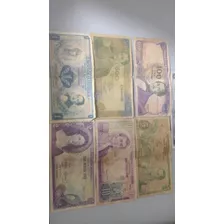 Billete Antiguo De Los Años 70 Y 80 