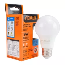 Lâmpada De Led Bulbo Bivolt 810lm 6500k E-27 9w