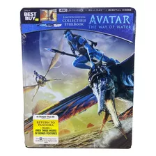 4k Ultra Hd + Blu-ray Avatar The Way Of Water / Steelbook