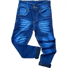 Calça Jeans Cores Masculina Juvenil Tamanho 10, 12, 14 E 16