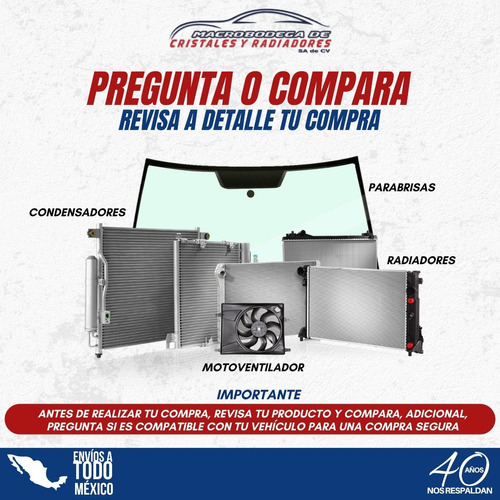 Radiador Para Mitsubishi Raider 2006-2007-2008-2009 Foto 4