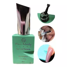 Top Coat Fan Nails Brilho Prolongado Unha De Gel Led Uv 