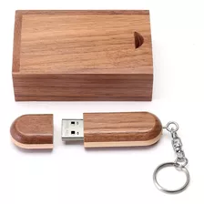 Fire Stone Unidad Flash Usb De Dos Tonos Madera Usb 2.0