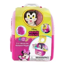Maleta Bolsa Gatinho Pet Infantil Minnie Disney 