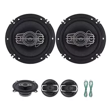 Bocinas 4in Coaxial Para Carro Auto 4 Vías Car Audio General