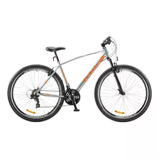 Mountain Bike Futura Lynce Rodado29 Shimano Plata/naranja 