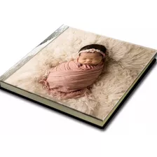 Álbum Encadernado Newborn E Aniversários 15x15