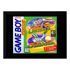 Quadro Decorativo Capa Arcade Classic 3 A4 33x25 Cm Game Boy