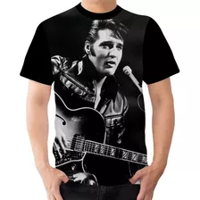 Camisa Camiseta Elvis Presley Rock Personalizada