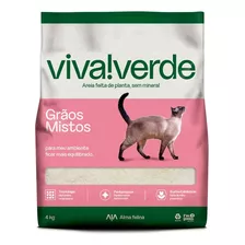 Viva Verde Areia Sanitária Para Gatos De 4kg 