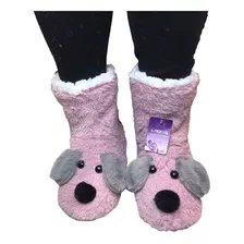 Pantufa Sapato Adulto Feminina Bichinho Antiderrapante