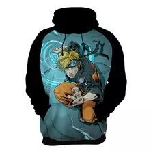 Blusa Frio Moletom Naruto Desenho Anime Menino Infantil 01