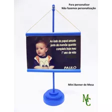 Mini Banner 10x15 P/personalizar(perfil 15cm) 20pçs