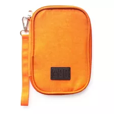 Estuche Organizador De Accesorios Y Cables Akn Color Naranja