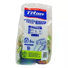 Abrazaderas Titan Power 28 A 48 Mm X Paquete De 20 Unidades