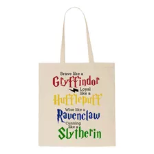 Tote Bag - Harry Potter - Brave Like A Gryffindor, Loyal...