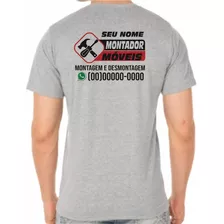 Camiseta Uniforme Montador De Movéis