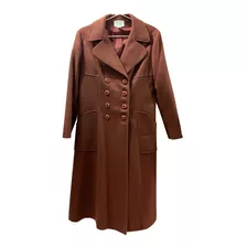 Abrigo Café Sears Para Dama, Talla 38