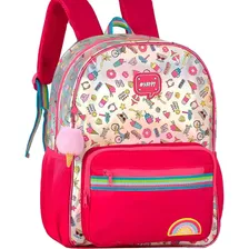 Mochila Costas Sorvete Happy Holográfica Clio Style Hl23084j