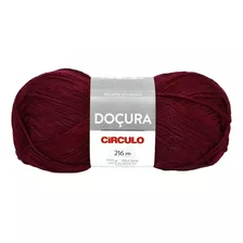 1 Novelo Do Fio De Lã Doçura 100g Tricô E Crochê - Círculo Cor 0235 - Bolsa De Veludo