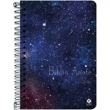 Bíblia Anote Slim Estrelar | Nvt | Capa Dura Espiral