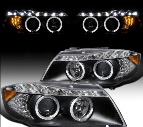 Faros Ojo De Angel Leds Serie 3 Para Bmw E90   06-08 Foto 4