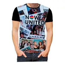 Camisa Camiseta Now United Grupo Pop K-pop Bandas Hd 09
