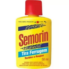 Semorin Tira Ferrugem (tecidos E Roupas) 50ml Pronta Entrega