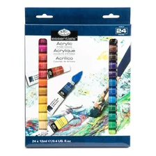 Set De Pinturas Acrílicas Royal Langnickel Con 24 Piezas