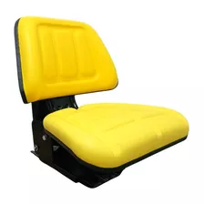 Asiento Tractor Sin Posa Brazos Negro