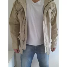 Campera Cardon Med-estación Beige Mg (xl) 