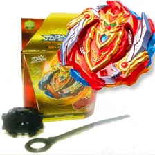 Beyblade Burst Turbo Cho-z Achilles B-129 + Lançador Lr