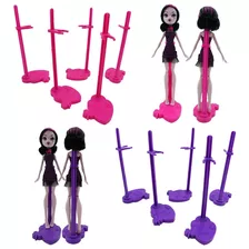 Kit 10 Suporte Luxo Para Boneca Monster High Ever After