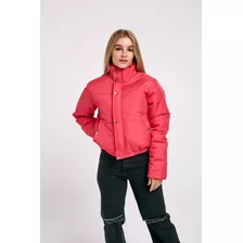 Campera De Mujer Corta Abrigada Inflada Puffer Wainfi 