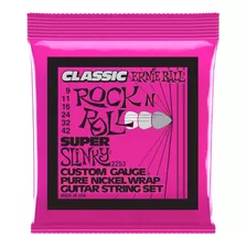 Cuerdas Ernie Ball Guitarra Eléctrica 09-42 Rock N Roll