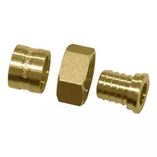 Conector Móvel Fêmea Metálico Dn16 X 3/4 18260 Pex Amanco