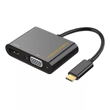 Adaptador Usb C A Hdmi Vga, Cablecreation Convertidor Diviso