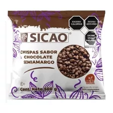 Chispas De Chocolate Semiamargo Sicao 500 G Barry Callebaut 