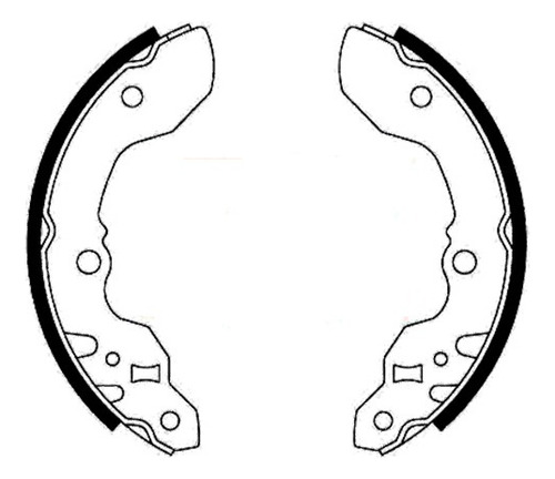 Balatas Freno Tras Para Suzuki Vitara 1.6 1989 2002 Foto 2